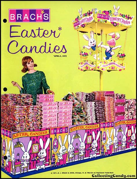 Brachs Easter Candies Candy Product Catalog Page 01 April 1972