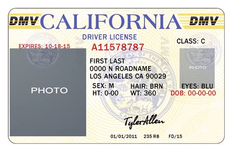 25 Images Of California Id Card Template Photoshop Regarding Texas Id