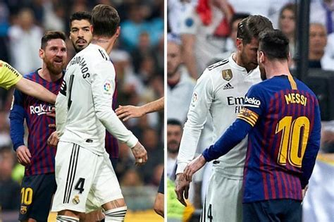 Lionel Messi Sergio Ramos Hits Out At Barcelona Star After El Clasico