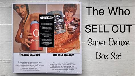The Who Sell Out Super Deluxe Edition Unboxing Youtube