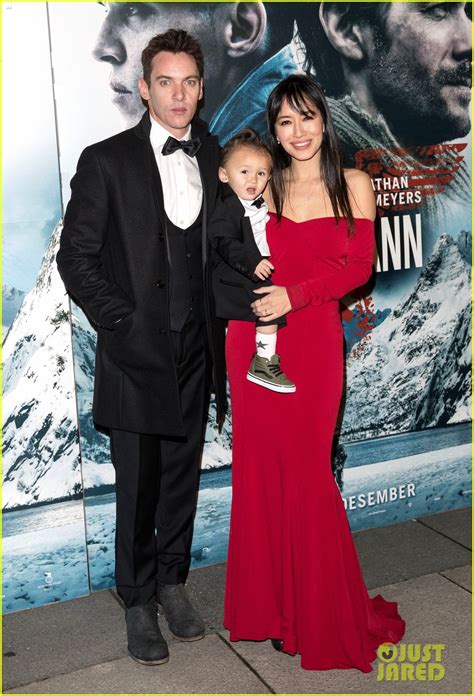 Jonathan Rhys Meyers And Wife Mara Walk Red Carpet With Their Son Wolf