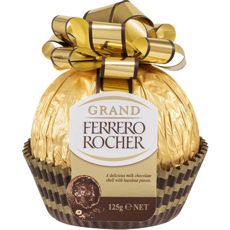 Ferrero Grand Easter Ferrero Rocher 125g Gluten Free Products Of