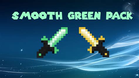 Minecraft Pvp Resourcepack Smooth Green Pack Youtube