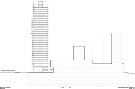 Gallery Of Mitikah Office Tower Richard Meier And Partners Architects 2
