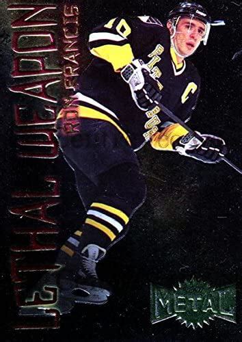 Ci Ron Francis Hockey Card 1996 97 Metal Universe Lethal