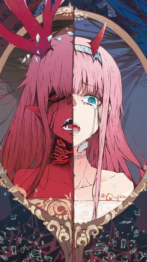 My Favorite Picture Of Zero Two Works As A Wallpaper As A Plus Artist
