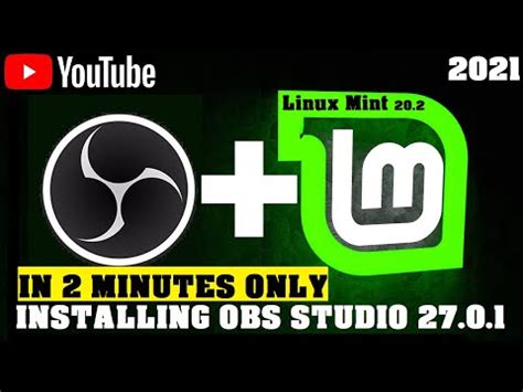 How To Install Obs On Linux Mint Uma Obs Studio Linux Install Obs Linux Tutorial Youtube