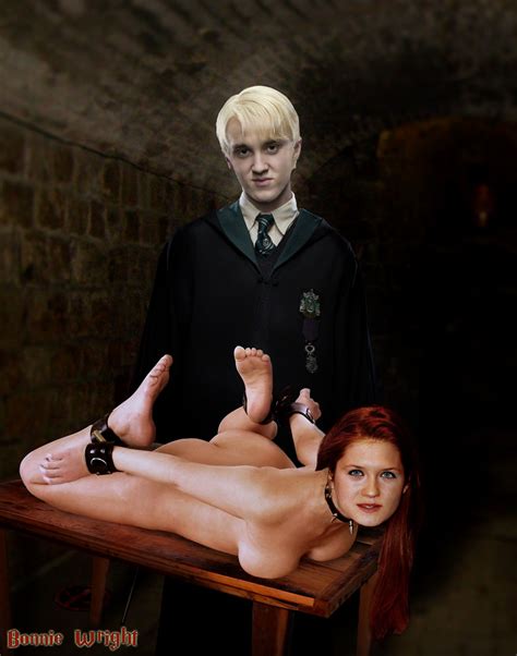 Post Bonnie Wright Draco Malfoy Ginny Weasley Harry Potter Tom Felton Fakes