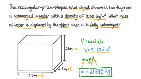 How To Find Mass With Volume And Density