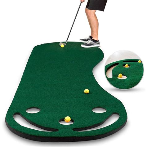 This brilliant mini golf set lets you practice your putting skills to
