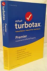 Amazon Com Premier Turbotax Federal Returns Federal E File