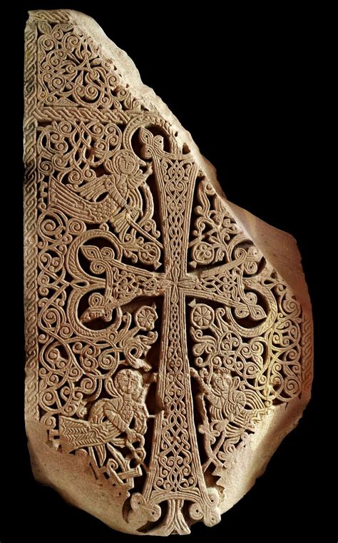 Khachkar, Tuff, Armenian | Armenian culture, Armenian history, Crucifix art
