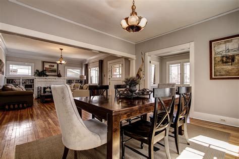 Denver Home Staging Steele Street Craftsman Dining Room Denver