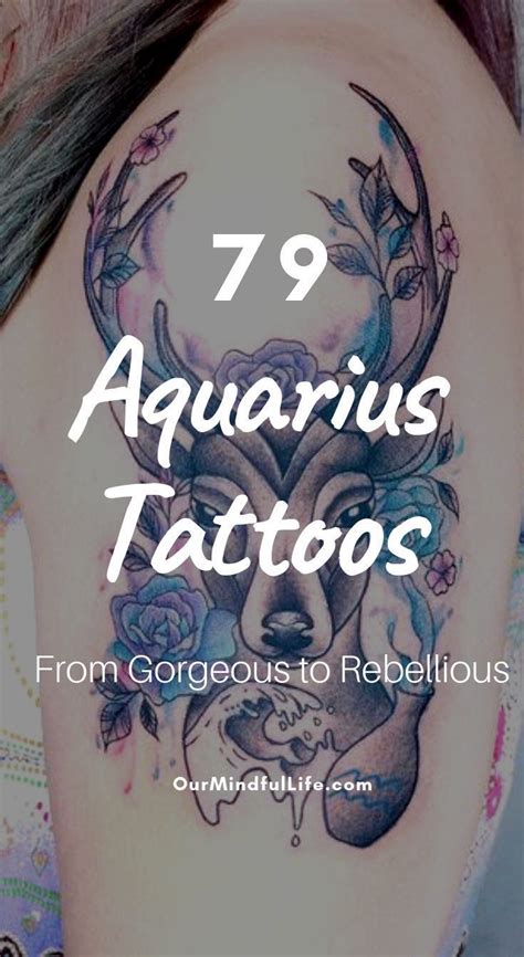 Https://techalive.net/tattoo/girly Unique Aquarius Tattoo Designs