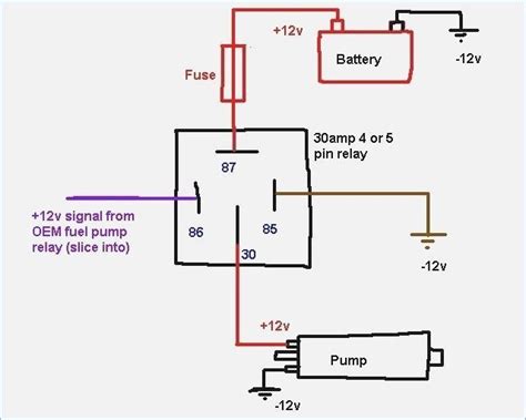 Volt Relay Wiring Diagram