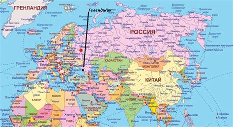 Погода в мире на 6 дней. Где находится город Геленджик на карте России и мира