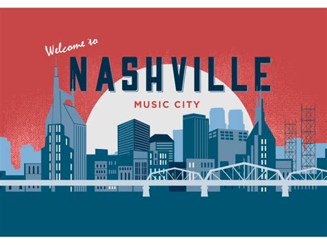 Welcome To Nashville By Lisa Vuong On Dribbble