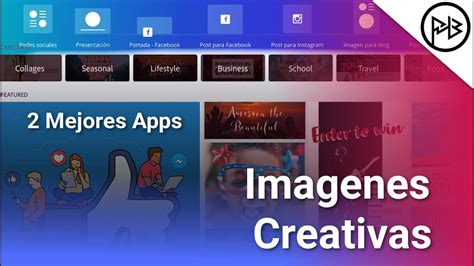 2 mejores apps para crear imágenes creativas guía completa 2017 youtube