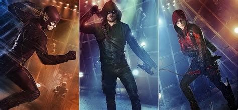 Arrow And The Flash Superhero Fight Club Posters Released