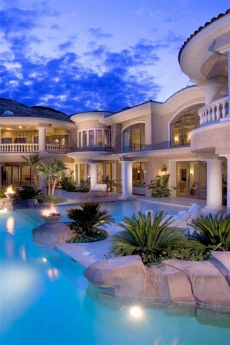 54 Stunning Dream Homes Fancy Houses Mansions Luxury Swimming Pools