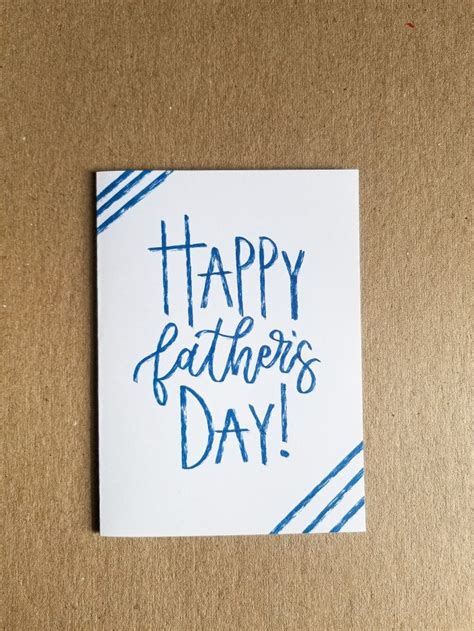 Fathers Day Card Modern Fathers Day Card Unique Fathers Day