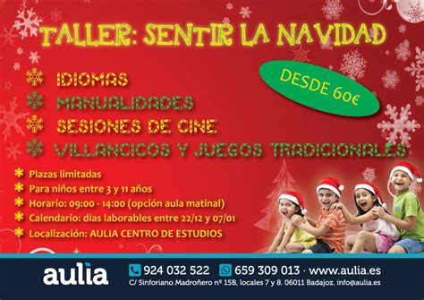 Taller Sentir La Navidad 2015 2016 Centro De Estudios Aulia De Badajoz