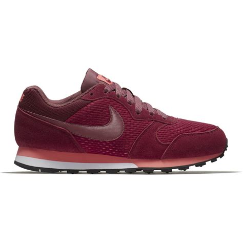Nike Womens Md Runner 2 Running Shoes Noble Red