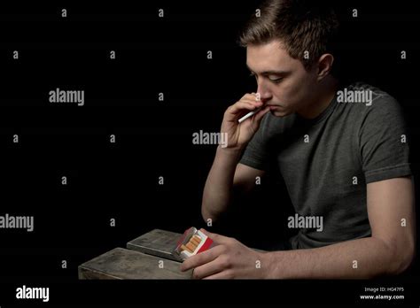 Teenage Boy Smoking Hi Res Stock Photography And Images Alamy