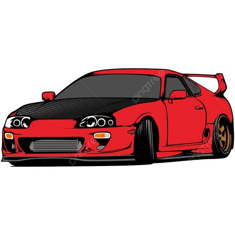 Car Racing Jdm Style Vector Vector Cars Jdm Car Png And Vector With