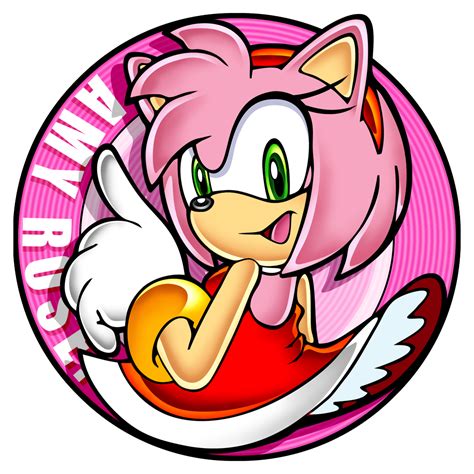 101178 Safe Artistyuji Uekawa Official Art Amy Rose Sonic Hedgehog Mammal Anthro