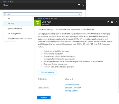 Azure: Deploy Your First Azure API App - TechNet Articles - United