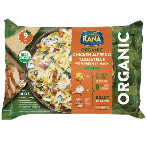 Giovanni Rana Rana Organic Chicken Alfredo Tagliatelle 38 Oz Shipt