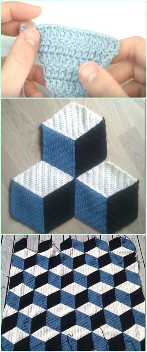 Crochet Block Blanket Free Patterns