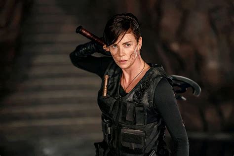 the old guard review charlize theron stars in fresh and stylish action film outtake magazine