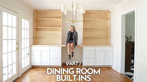 Dining Room Built Ins Part 1 Youtube