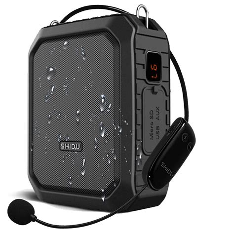 Buy Shidu Wireless Voice Amplifier Bluetooth Speaker 18w Waterproof