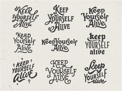 Keep Yourself Alive Sketches By Muhammad Sidiq Nur On Dribbble