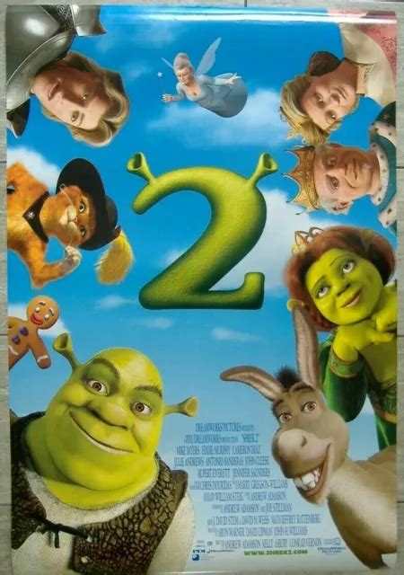Shrek 2 2004 Ds One Sheet Poster Mike Myers Eddie Murphy Diaz 12