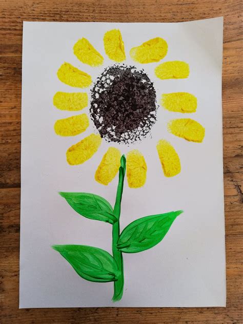 Sunflower Crafts Spring And Summer Play Busy Busy Learning