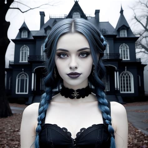 Lila Gothic Girl 🖤 Rkindroidai
