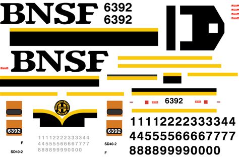 Bnsf Heritage 2 Paint Scheme Decals For The Sd40 2 Brick Model Railroader