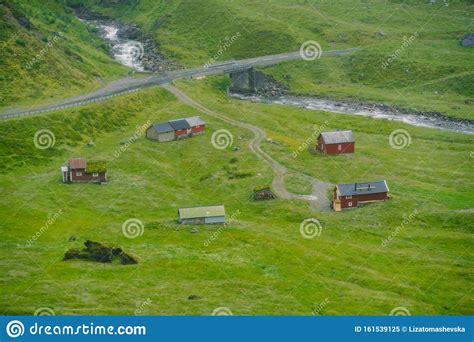 Beautiful Landscape And Scenery View Of Norway Green Scenery Hills And