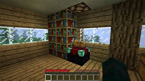 I don't know how else to describe this. Minecraft - How to make an Enchantment Table - YouTube