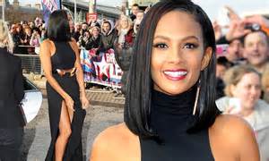 Britains Got Talent Alesha Dixon Shows Off Her Talents In A Daring Slashed To The Thigh