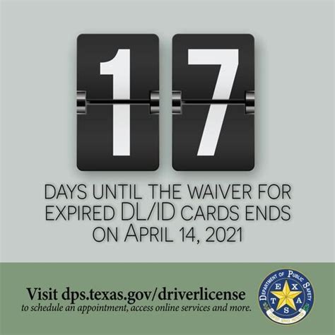 Waiver For Expired Drivers Licenseid Cards Expires Soon