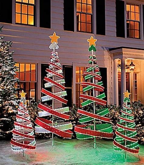 30 Simple Outdoor Christmas Decoration Ideas Decoomo