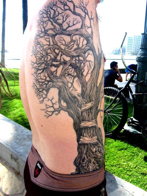 Slip With Snak Trees Tree Trimmers And A Tree Tattoo