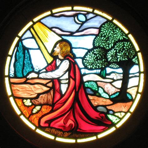 Jesus Stained Glass Window
