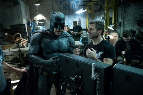 Ben Affleck Behind The Scenes Of Batman V Superman Dawn Of Justice
