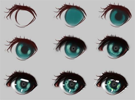 eyes step by step by ryky on deviantart anime eye drawing art reference art tutorials